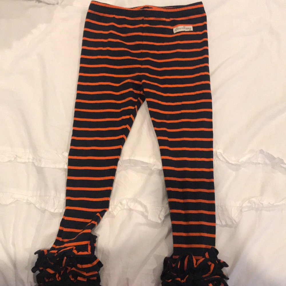 💙Sew Sassy leggings size 4🧡